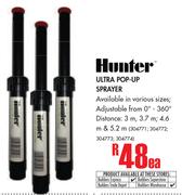 Hunter Ultra Pop Up Sprayer-Each