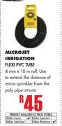 Microjet Irrigation