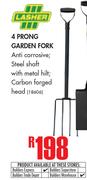 Lasher 4 Prong Garden Fork