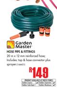Garden Master Hose Pipe & Fittings