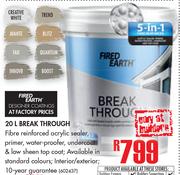 Fired Earth Break Through-20Ltr