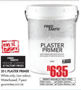 Fired Earth Plaster primer-20Ltr