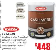 Plascon Cashmere 5Ltr