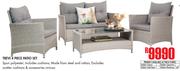 Trevi 4 Piece Patio Set