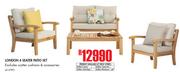 London 4 Seater Patio Set