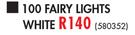 Solar Flair 100 Fairy Light White