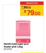 Month Mate Super Plus Floater Pink 1.5kg