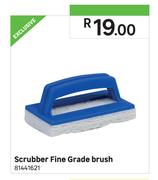 Scrubber Fine Grade Brush