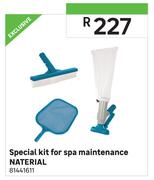 Special Kit For Spa Maintenance Naterial