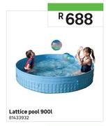 Lattice Pool 900Ltr