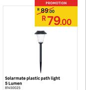 Solarmate Plastic Path Light 5 Lumen