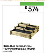 Raised Bed Puzzle Angelic-1000mm x 1000mm x 400mm