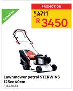 Sterwins Lawnmower Petrol 125cc 40cm