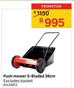 Push Mower 5 Bladed 38cm