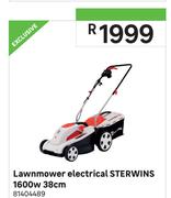 Sterwins Lawnmower Electrical 1600W 38cm