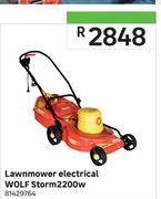 Wolf Storm Lawnmower Electrical 2200W