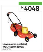 Wolf Storm Lawnmower Electrical 2600W
