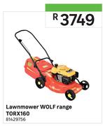 Wolf Lawnmower Range TORX160