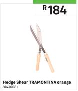 Tramontina Hedge Shear Orange