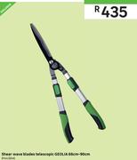 GEOLIA Shear Wave Blades Telescopic 66cm-90cm