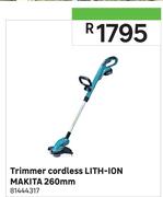 Makita Trimmer Cordless Lith-Ion 260mm