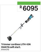 Makita Trimmer Cordless Lith-Ion Soft Start