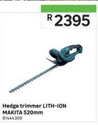 Makita Hedge Trimmer Lith-Ion 520mm