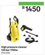 High Pressure Cleaner 120 Bar 1700W