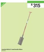 Louchet Geolia T Wood Handle 100cm