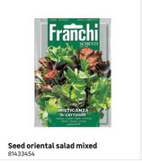 Franchi Seed Oriental Salad Mixed-Each