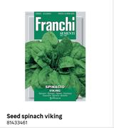 Franchi Seed Spinach Viking-Each