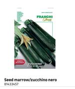 Franchi Seed Marrow/Zucchino Nero-Each