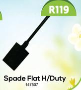 Spade Flat H/Duty