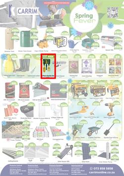 K Carrim Builders Mecca : Spring Fever (19 August - 19 September 2022), page 1