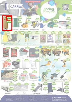 K Carrim Builders Mecca : Spring Fever (19 August - 19 September 2022), page 1