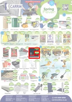 K Carrim Builders Mecca : Spring Fever (19 August - 19 September 2022), page 1