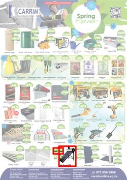 K Carrim Builders Mecca : Spring Fever (19 August - 19 September 2022), page 1