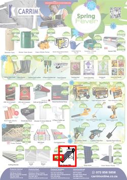 K Carrim Builders Mecca : Spring Fever (19 August - 19 September 2022), page 1