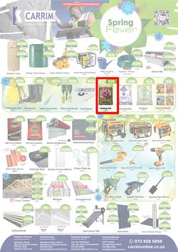 K Carrim Builders Mecca : Spring Fever (19 August - 19 September 2022), page 1