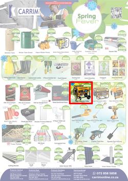 K Carrim Builders Mecca : Spring Fever (19 August - 19 September 2022), page 1