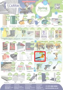 K Carrim Builders Mecca : Spring Fever (19 August - 19 September 2022), page 1