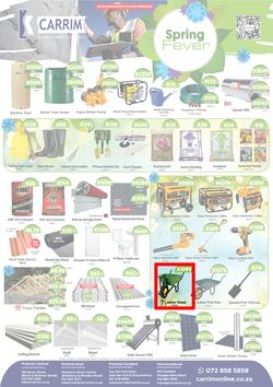 K Carrim Builders Mecca : Spring Fever (19 August - 19 September 2022), page 1