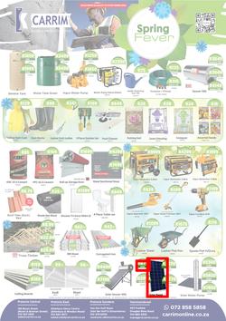 K Carrim Builders Mecca : Spring Fever (19 August - 19 September 2022), page 1