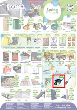 K Carrim Builders Mecca : Spring Fever (19 August - 19 September 2022), page 1