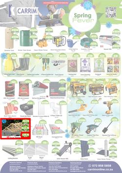 K Carrim Builders Mecca : Spring Fever (19 August - 19 September 2022), page 1