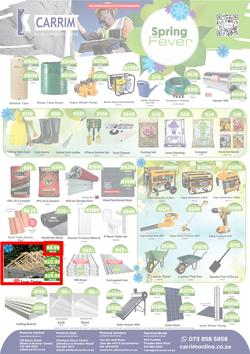 K Carrim Builders Mecca : Spring Fever (19 August - 19 September 2022), page 1