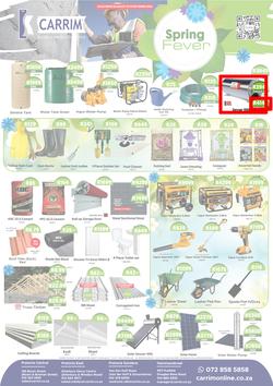 K Carrim Builders Mecca : Spring Fever (19 August - 19 September 2022), page 1