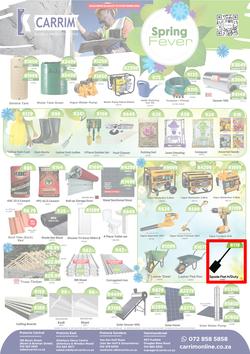 K Carrim Builders Mecca : Spring Fever (19 August - 19 September 2022), page 1