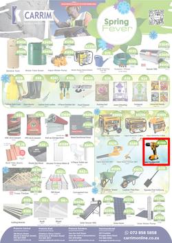 K Carrim Builders Mecca : Spring Fever (19 August - 19 September 2022), page 1