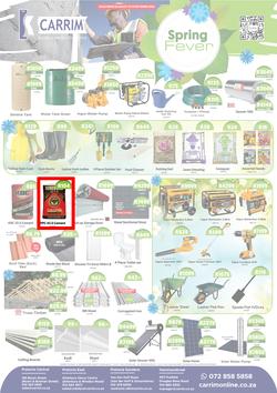 K Carrim Builders Mecca : Spring Fever (19 August - 19 September 2022), page 1